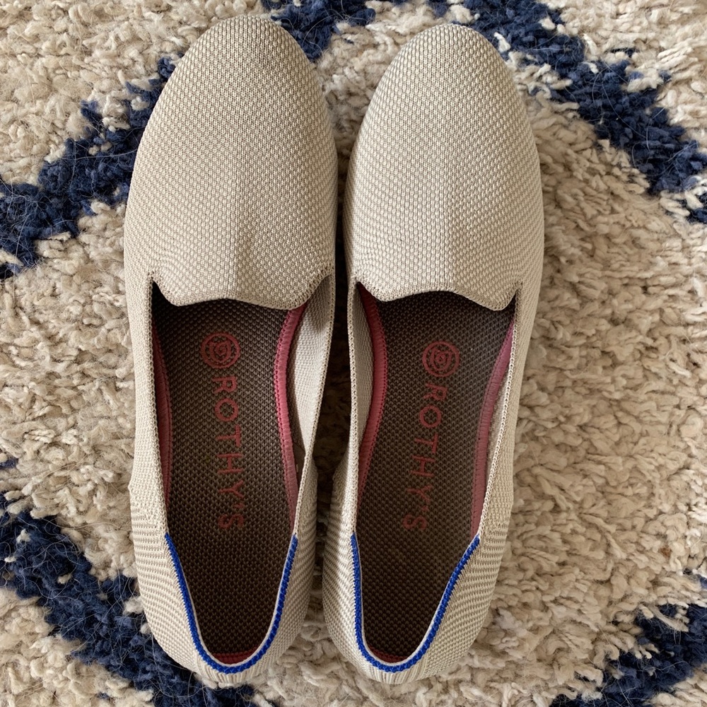 NWOB Rothy’s Linen Loafers